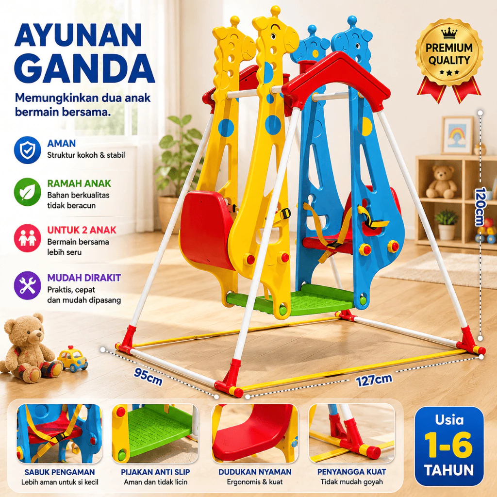 Ayunan Anak MOLION TOYS H2307 – Mainan Playground